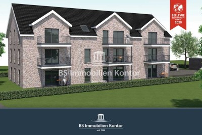 Wolthusen! Exklusive Neubau-EG Wohnung Nr. 01 mit PKW-Stellplatz und Terrasse in bevorzugter Lage!