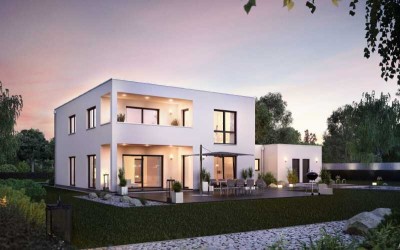Wahre Größe kennt keine Grenzen! Bauhaus bauen mit Kern-Haus (inkl. Grundstück)