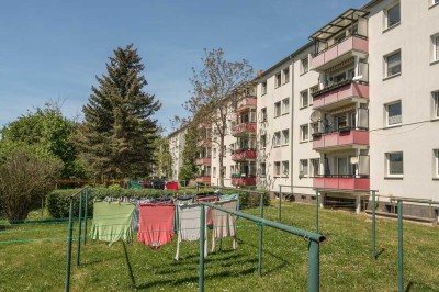 Familienfreundliches Wohnen im Siedlungsviertel- Balkon-Taborer Straße 7 Naumburg (Saale)