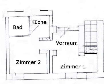 Preiswerte kleine 2-Zimmer-Wohnung zu vermieten