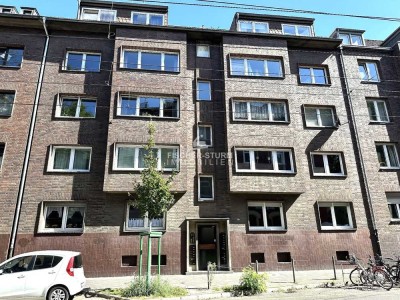Düsseldorf-Bilk! Vermietete 3-Zimmer-Wohnung im Herzen der Stadt!