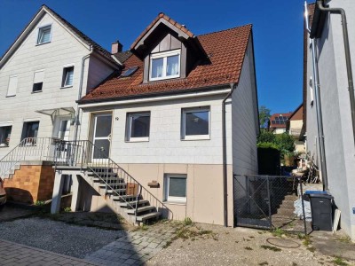 kleine Doppelhaushälfte im Sanierungsgebiet Hagen in Schnaitheim