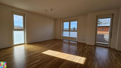 Geförderte 3-Zimmerwohnung mit Balkon und freiem Blick auf den Seggauberg