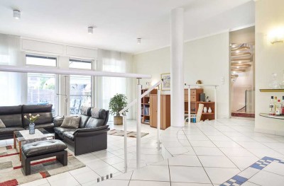 Exklusive Garten-Wohnung im Haus-im-Haus-Konzept, im Herzen von Willich.