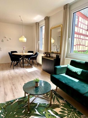 Kernsanierte helle 2-ZKB Wohnung mit vollständiger Möblierung inkl.