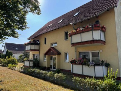 Große Dachgeschosswohnung mit Balkon im Seebad Ueckermünde