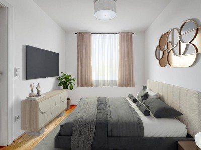 2-Zimmer Balkonwohnung in Wien Floridsdorf | 41,69 m² Wohnfläche