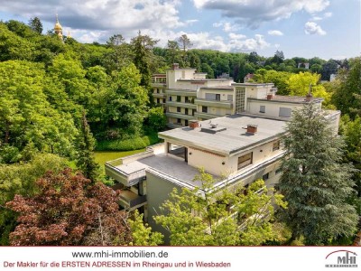 MHI - KAUFGELEGENHEIT IN TOPLAGE! Penthouse mit Lift, 120 m² Sonnenterrasse und Traumblick - Nerotal