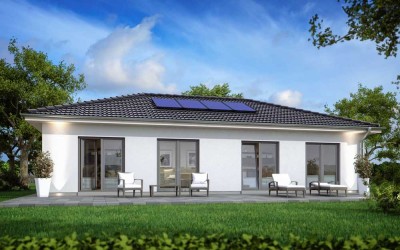 Modern, barrierefrei, naturnah – Ihr ScanHaus Bungalow in Bad Düben!