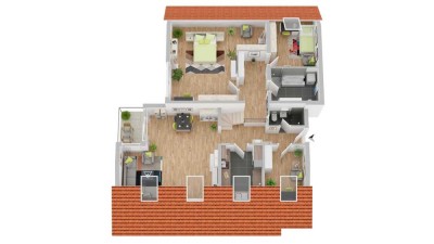 Erstbezug nach Fertigstellung: 4,5 Zimmer-Wohnungen in Dornstetten mit herrlichem Ausblick