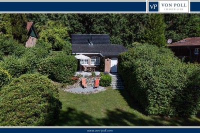 Natur pur! Charmantes Ferienwohnhaus mit großem Garten und Seezugang