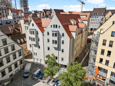 IMMOSPACE *** Modern und zentral: Helles Neubau-Büro im Herzen Augsburgs zu vermieten ***