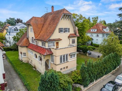 Herrschaftliche Villa in Bodenseenähe im Musikerviertel- Sanierungsobjekt