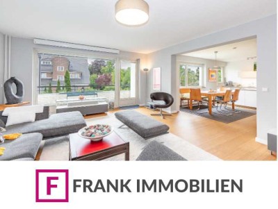 FRANK IMMOBILIEN - Wohnen im grünen Dahlem- stillvoll, offen, durchdacht - Luxussanierung 2021/2022