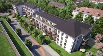 Geschmackvolle Wohnung mit zwei Zimmern sowie Garten und Einbauküche in Landsberg am Lech