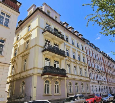 Helle 2-Zimmer Dachgeschosswohnung mit Altbaucharme in Gera-Untermhaus