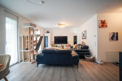 Familienparadies: 3,5 Zimmer-Wohnung im 1.OG mit Südbalkon und ruhiger Lage!