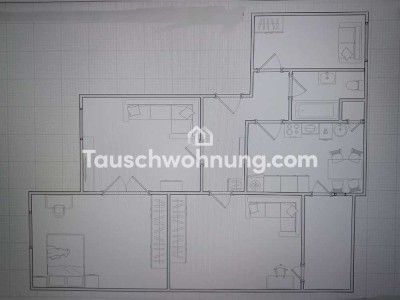Tauschwohnung: 3,5 Zimmer 78m2 Eimsbüttel gegen min. 2 Zimmer + Wasserblick