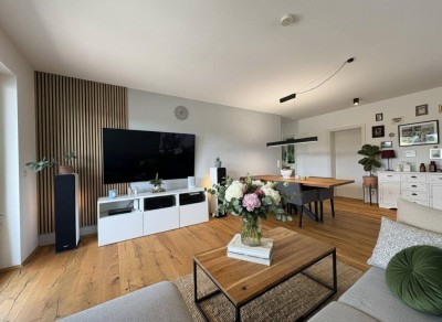 Premstätten - exklusives, Penthouse mit traumhafter uneinsichtiger 92 m² Terrasse und zwei überdachten Stellplätzen!