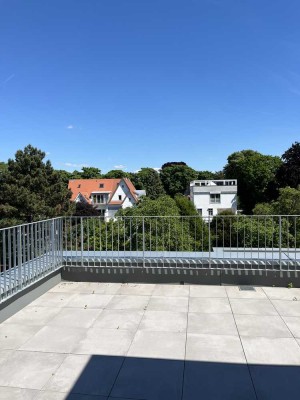 Köln-Marienburg - Exklusive 2-Zimmerwohnung mit großer Dachterrasse und Loggia
