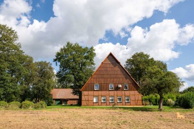 "Außergewöhnlicher Resthof in Alleinlage - ideal für Ihre Tierhaltung"