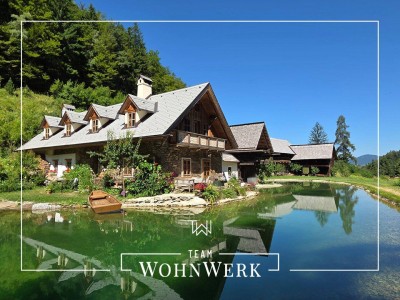 Einzigartiges aufwendig revitalisiertes Bauernhaus aus dem 16. Jahrhundert | Privater See | Absolute Ruhelage