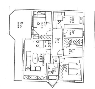 3-Zimmer Wohnung mit Balkon und Stellplatz in Neckarsulm Neuberg