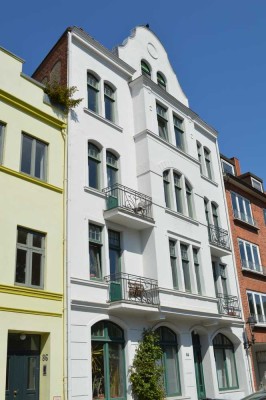 Tolle 2-Zimmerwohnung mit zwei Balkonen in der Lübecker Altstadt