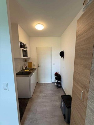 Erstbezug: freundliche 1-Zimmer-Wohnung mit Einbauküche in Baroper Straße, Dortmund