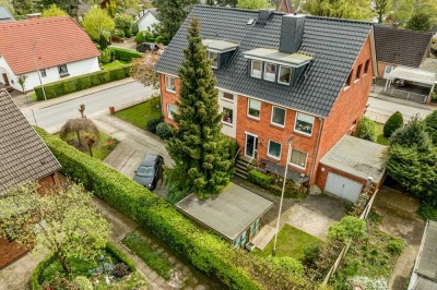 Provisionsfrei! Erdgeschosswohnung in Elbnähe mit Balkon