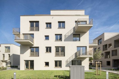 Neuwertige Einzimmer-Gartenwohnung im HOMERUN-Quartier