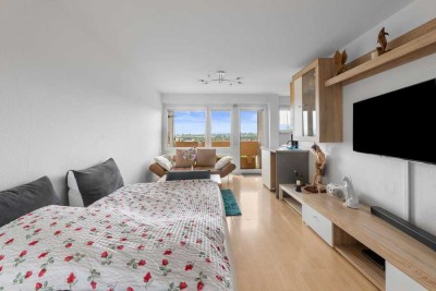 Charmante 1-Zimmer-Whg mit Weitblick über Ostfildern – ideal für Pendler, Studenten & Kapitalanleger