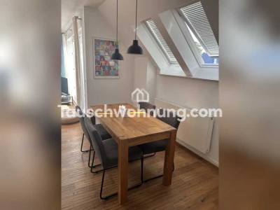 Tauschwohnung: 3 Zimmer-Maisonettewohnung gegen 2 Zimmer-Wohnung