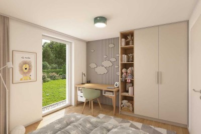 Zum Wohlfühlen 4 Zimmer Wohnung mit Garten W16