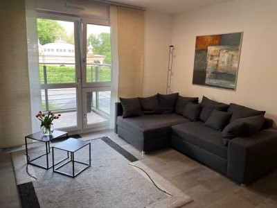 Modern möblierte 2- Zimmer Wohnung mit PKW-Stellplatz in Mainzer Top Lage