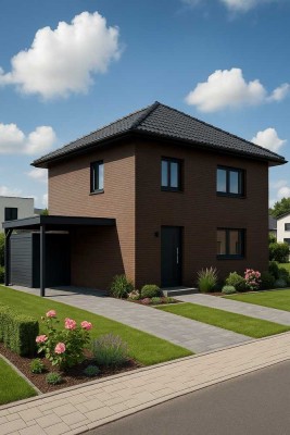 Neubau-Stadtvilla im Baugebiet Südviertel in Steinfurt-Borghorst