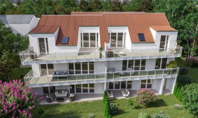 LUXUS NEUBAU Ruhe- und Parklage! 3 Zimmer Gartenwohnungen inkl. Terrasse und Garten in Baden - Innenstadt!