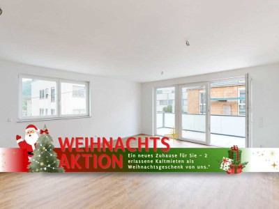 **Weihnachtsaktion** Traumhafte 3-Zimmer-Wohnung mit EBK, großem Balkon, Gäste-WC, u.v.m. im Neub...