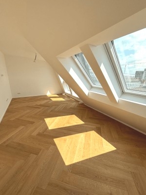 Stilvoller Wohnkomfort über den Dächern Wiens – exklusives Dachgeschossprojekt im Herzen des 9. Bezirks
