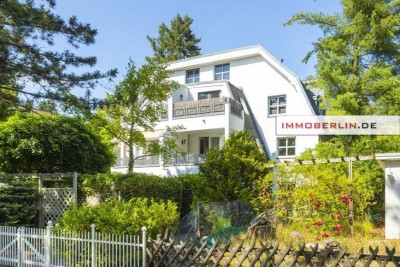 IMMOBERLIN.DE - Exzellente Wohnung mit Südwestterrasse & -garten in Wohlfühllage