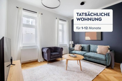 Sanierte 3 Zi Altbau Wohnung mit Freifläche im 2. Bezirk, U1 Taborstraße, Augarten (VIE368)