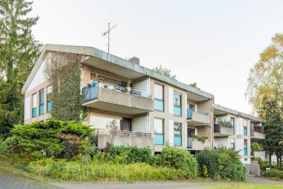Gepflegte Souterrain-Wohnung mit 2 Zimmern und Terrasse in naturnaher Lage