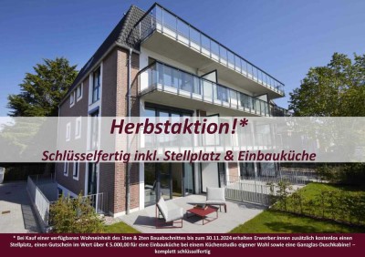 Herbstaktion & neuer Kaufpreis! Bezugsfertige 5-Zi.-Mais.-Whg. mit 148 m² Wfl., SW-Terr. & Garten