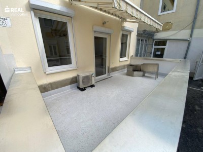 Altbau Garconnier + ca. 16 m² Terrasse