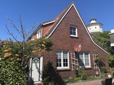 Blick auf den Wasserturm
Haus in den Dünen von Langeoog