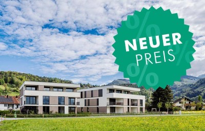 Preisvorteil: 132 m² Garten | idealer 3-Zimmer Grundriss (Top B01)