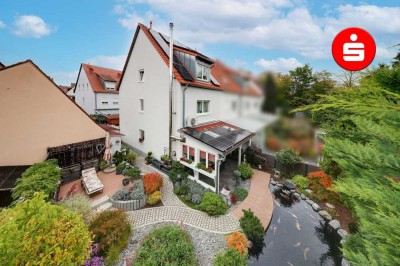 Charmantes Reiheneckhaus mit Kaminofen und Sauna