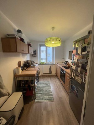 Exklusive, vollständig renovierte 3-Zimmer-Wohnung mit Balkon in Augsburg