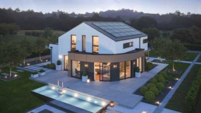 Klare Linien, lichtdurchfluteter Neubau mit einem besonderen Flair aus dem Hause Bien Zenker inkl. B