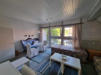 Möblierte kleine 1-Zimmer-Wohnung für eine Person